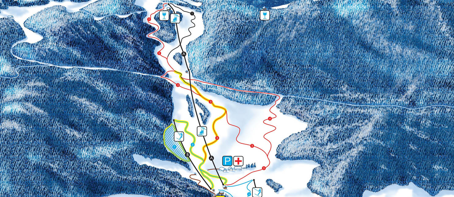 Ski mapa Javornik